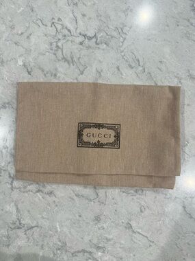 Gucci Foldover Wallet Dust Bag
